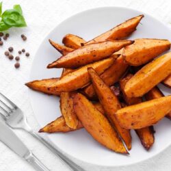 Recette : Frites de patates douces