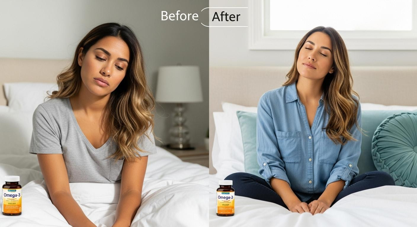 Oméga-3 et sommeil : 68% des Français se trompent sur l'effet réel