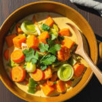 En 4 étapes chronométrées, ce curry de légumes d'automne coûte 2,85€ par personne