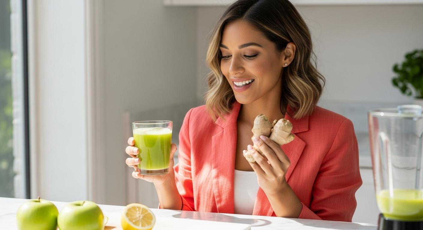 Ce smoothie de 0,80€ soulage ballonnements en 30 minutes après repas lourds