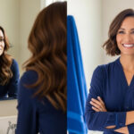 À 42 ans, elle adopte le French Bob de Lola Tung et transforme son visage en 37 minutes pour 55€