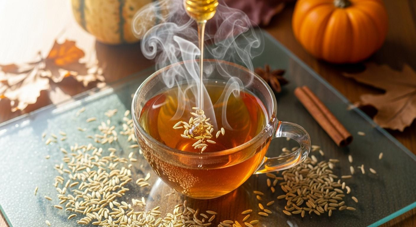 2 cuillères de fenouil réduisent les ballonnements en 15 minutes pour 0,35€