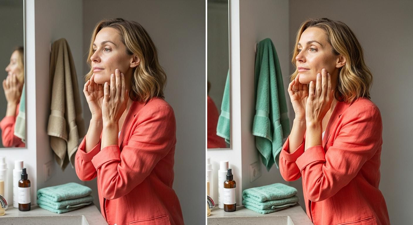 À 45 ans, ces 3 huiles à 12€ transforment sa peau en 28 jours selon dermatologues français