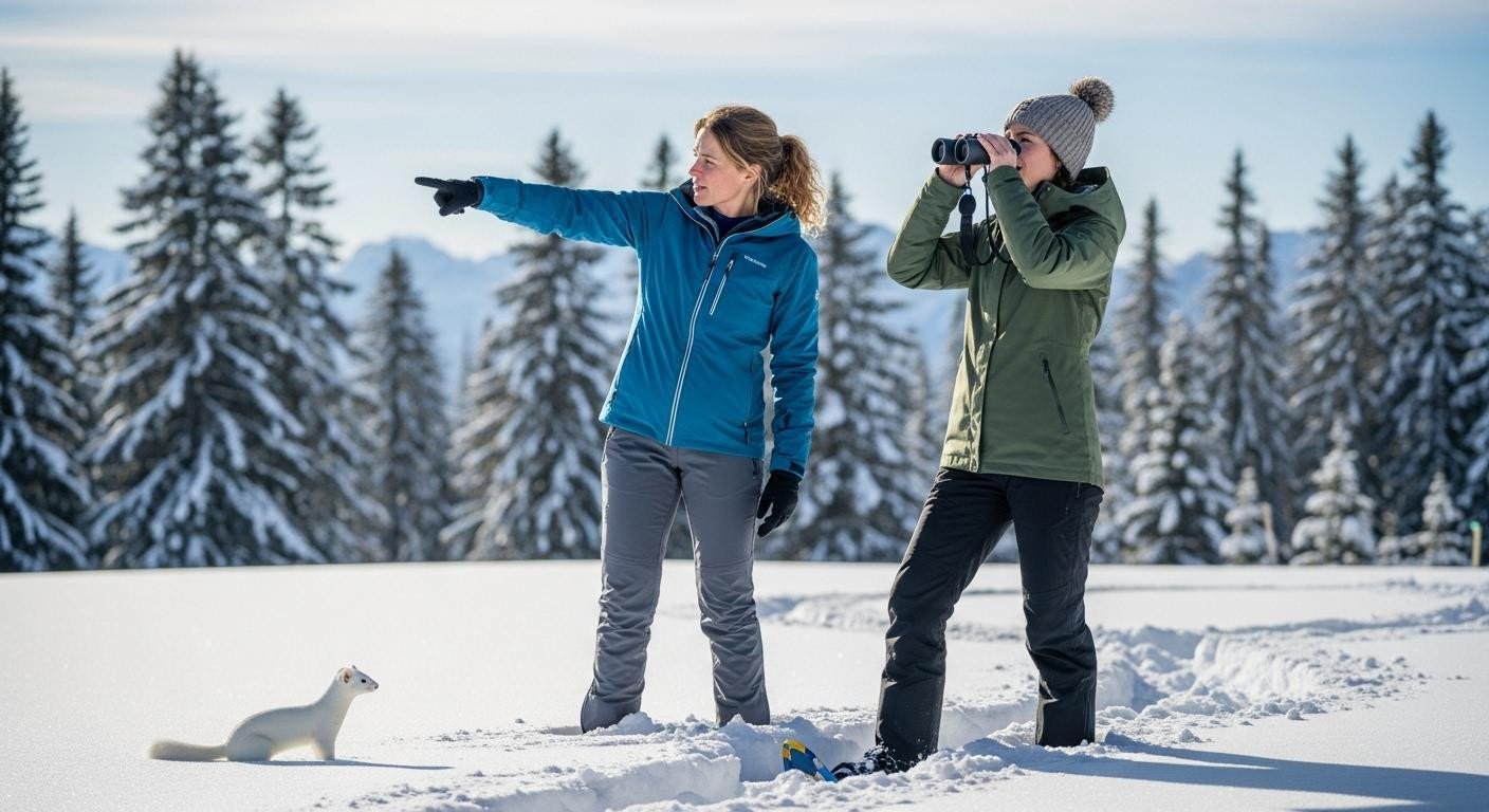 Ce refuge à 1800m cache une hermine blanche : 68% ignorent ce sanctuaire à 3h de Lyon