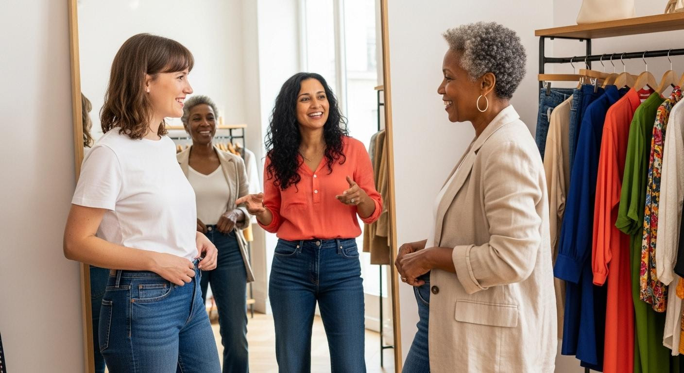 À 58 ans, 83% des Françaises valident le jean pour tous les âges