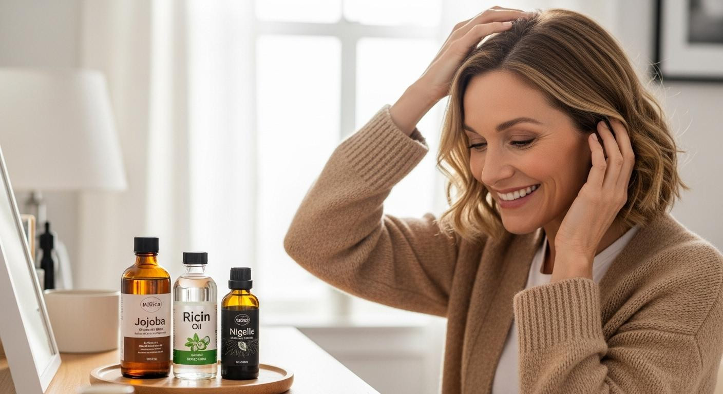 3 huiles à 10€ relancent votre cuir chevelu mieux que 5 shampoings à 90€